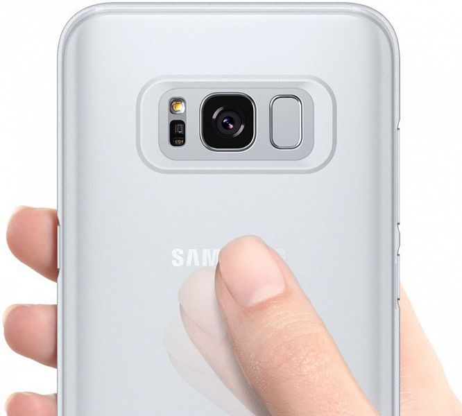 Чохол Spigen для Samsung Galaxy S8 Air Skin, Soft Clear (565CS21627) 565CS21627 фото