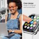 Чохол Spigen для Apple Watch 44 мм - Hybrid Ultra, Crystal Clear (ACS00428) ACS00428 фото 3