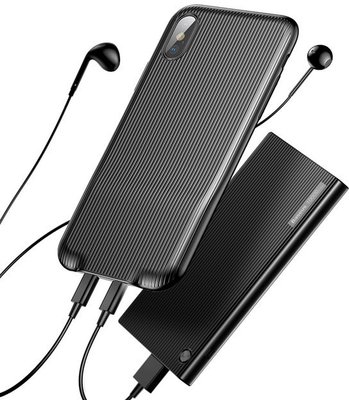 Чехол Baseus Audio для iPhone X, Black (WIAPIPHX-VI01) 265424 фото