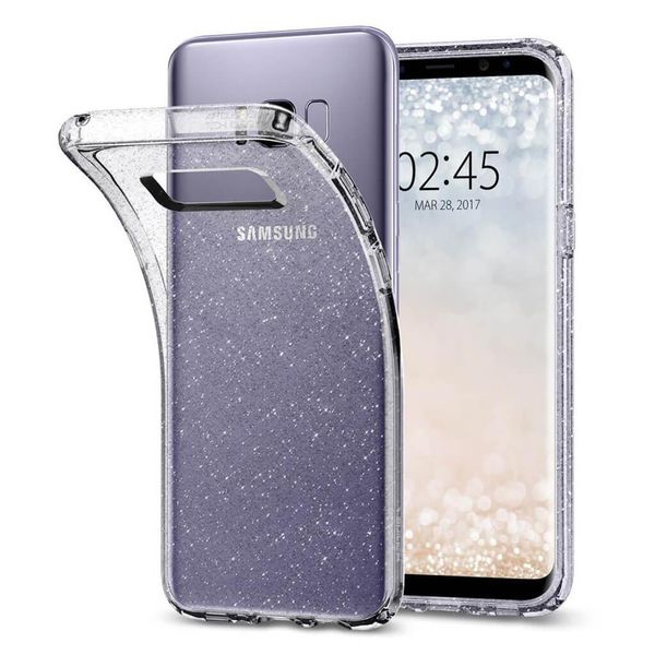 Чохол Spigen для Samsung Galaxy S8 Plus Liquid Crystal Glitter, Crystal Quartz (571CS21669) 571CS21669 фото