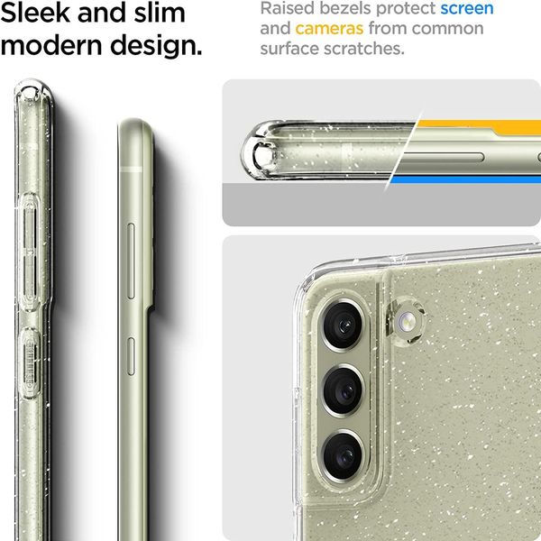 Чохол Spigen для Samsung Galaxy S21 FE - Glitter, Crystal Quartz (ACS03056) ACS03056 фото