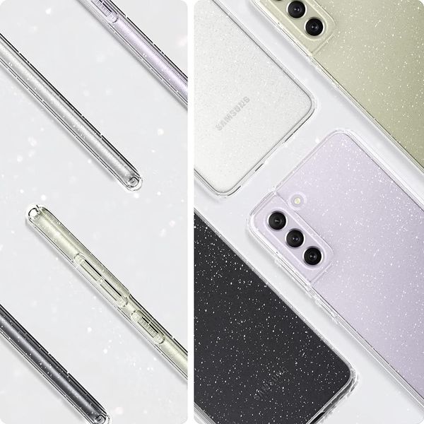 Чохол Spigen для Samsung Galaxy S21 FE - Glitter, Crystal Quartz (ACS03056) ACS03056 фото
