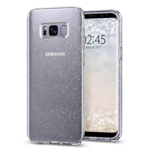 Чохол Spigen для Samsung Galaxy S8 Plus Liquid Crystal Glitter, Crystal Quartz (571CS21669) 571CS21669 фото