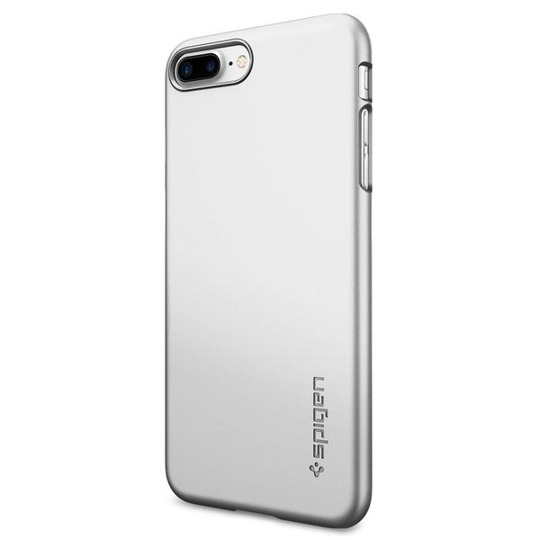 Чохол Spigen для iPhone 8 Plus / 7 Plus Thin Fit, Satin Silver (043CS20735) 043CS20735 фото