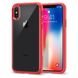 Чохол Spigen для iPhone X Ultra Hybrid, Red (057CS22130) 057CS22130 фото 1