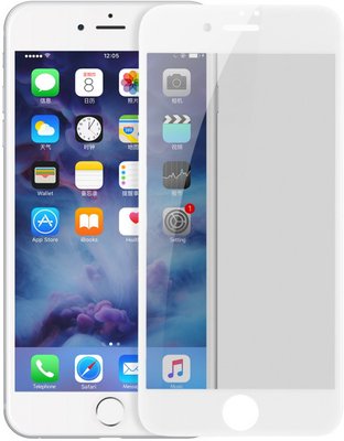 Захисне скло Baseus для iPhone SE 2020/8/7 (Антишпіон), White (SGAPIPH8N-TG02) 265943 фото