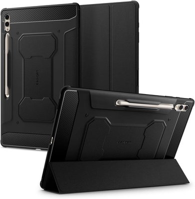 Чохол Spigen для Samsung Galaxy Tab S9 Ultra (14.6 Inch) - Rugged Armor PRO, Black (ACS06538) ACS06538 фото
