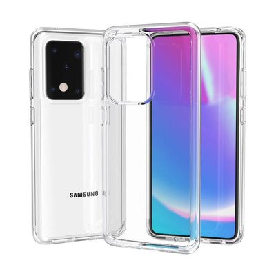 Чохол Ou Case для Samsung Galaxy S20 Ultra Unique Skid Silicone, Transparent 1202658758 фото
