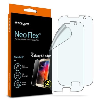 Защитная пленка Spigen для Samsung S7 Edge Neo Flex, 2 шт (556FL21257) 556FL21257 фото