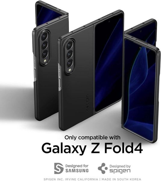 Чехол Spigen для Samsung Galaxy Z Fold 4 - AirSkin, Black (ACS05103) ACS05103 фото