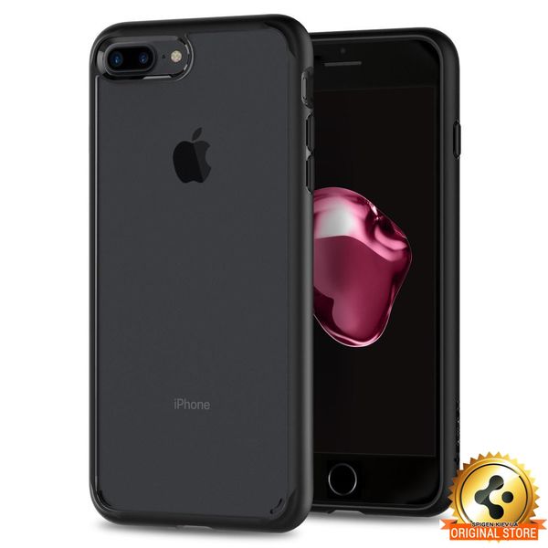 Чохол Spigen для iPhone 8 Plus Ultra Hybrid 2, Black (043CS21137) 043CS21137 фото