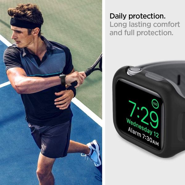 Чохол і ремінець Spigen Liquid Air Pro для Apple Watch (40 mm) 6/SE/5/4 (AMP02020) AMP02020 фото