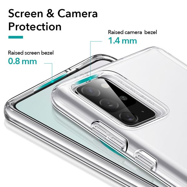 Чохол ESR для Samsung Galaxy Note 20 Air Shield Boost (Metal Kickstand), Clear (3C01200400101) 117453 фото
