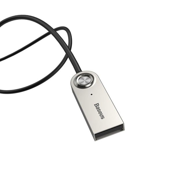 Bluetooth Адаптер Baseus — 5.0 USB — AUX jack 3.5 mm, з мікрофоном (CABA01-01) 290488 фото