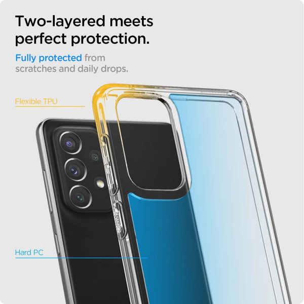 Чохол Spigen для Samsung Galaxy A53 — Ultra Hybrid, Crystal Cleare (ACS04259) ACS04259 фото