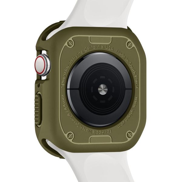 Чехол Spigen для Apple Watch 5/4 (44mm) Rugged Armor, Olive Green (062CS26015) 062CS26015 фото