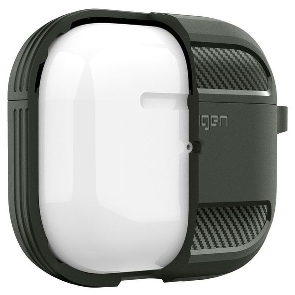 Чехол Spigen для Apple AirPods 3 - Rugged Armor, Military Green (ASD01979) ASD01979 фото