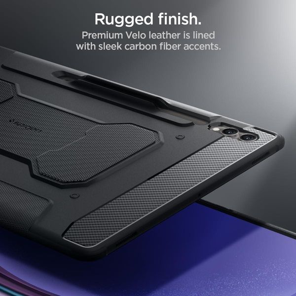 Чохол Spigen для Samsung Galaxy Tab S9 Ultra (14.6 Inch) - Rugged Armor PRO, Black (ACS06538) ACS06538 фото