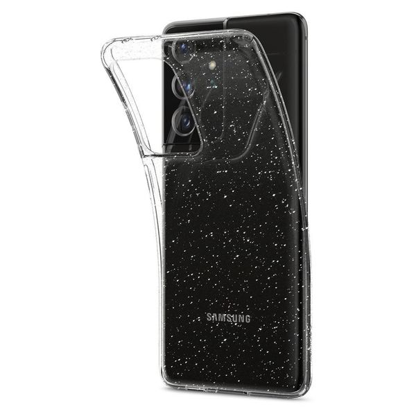 Чохол Spigen для Samsung Galaxy S21 Ultra — Glitter, Crystal Quartz (ACS02348) ACS02348 фото