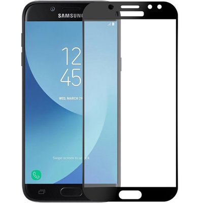 Защитное стекло Lion для Samsung Galaxy J7 2017 (J730) 3D Perfect Protection Full Glue, Black 1126460678 фото