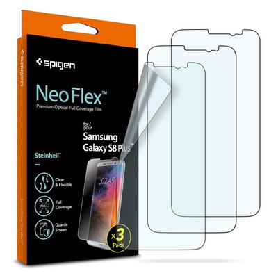 Захисна плівка Spigen для Samsung S8 Plus Neo Flex, 3 шт (571FL21782) 571FL21782 фото