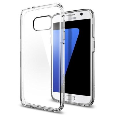 Чехол Spigen для Samsung Galaxy S7 - Ultra Hybrid (Повреждена упаковка), Crystal Clear (555CS20008) 555CS20008 фото