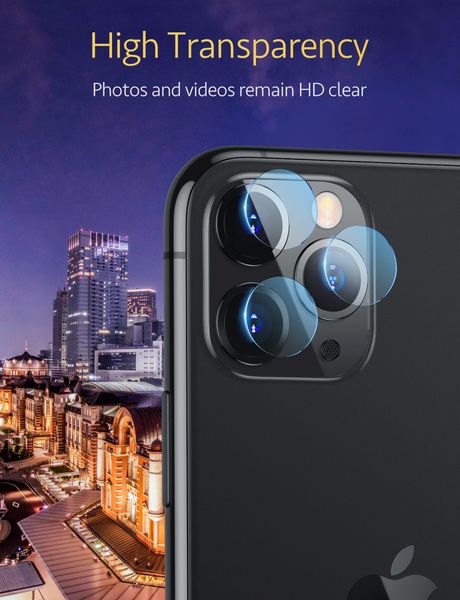 Захисне скло для камери ESR iPhone 11 Pro Max Camera Glass Film 2 шт, Clear (4894240084854) 84854 фото