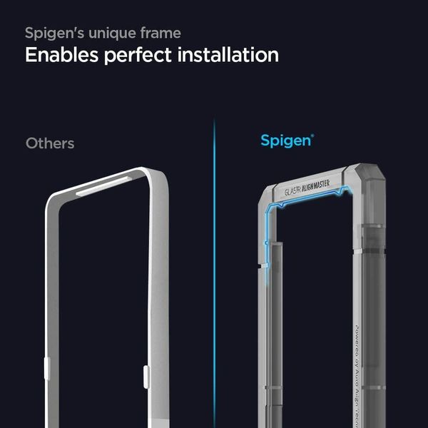 Захисне скло Spigen для Samsung Galaxy A72 Glas.tR AlignMaster Full Cover (1 шт.), Black (AGL02828) AGL02828 фото