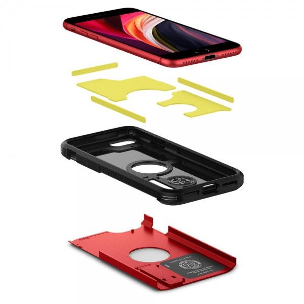 Чохол Spigen для iPhone SE 2020, Tough Armor XP, Red (ACS01241) ACS01241 фото
