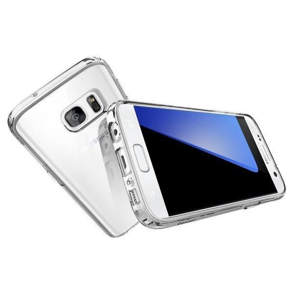 Чехол Spigen для Samsung Galaxy S7 - Ultra Hybrid (Повреждена упаковка), Crystal Clear (555CS20008) 555CS20008 фото