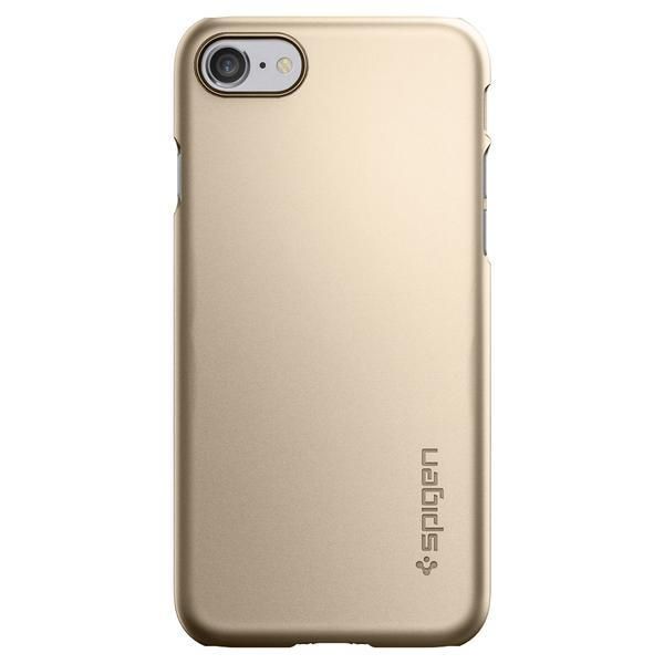 Чехол Spigen для iPhone SE 2022/ 2020/ 8/ 7 Thin Fit, Champagne Gold (042CS20732) 042CS20732 фото