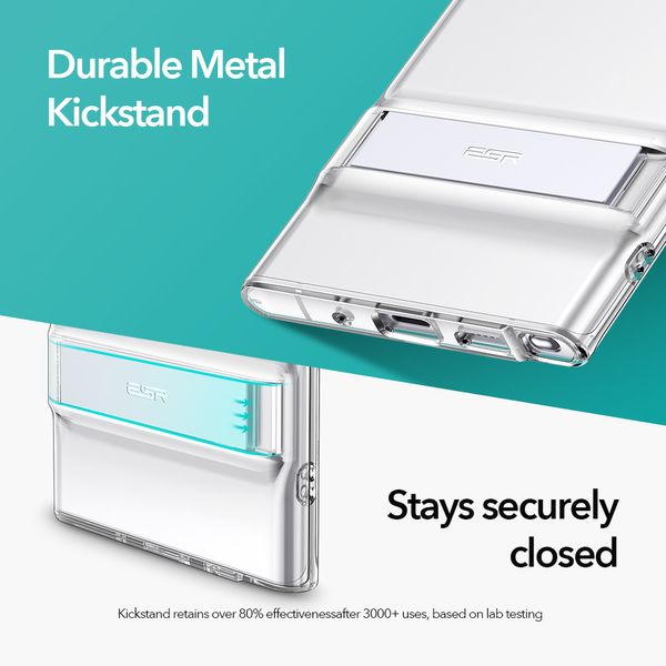 Чохол ESR для Samsung Galaxy Note 20 Ultra Air Shield Boost (Metal Kickstand), Clear (3C01200420101) 117484 фото