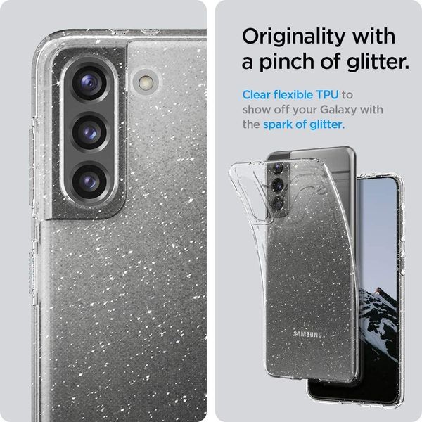 Чохол Spigen для Samsung Galaxy S21 — Glitter, Crystal Quartz (ACS02420) ACS02420 фото