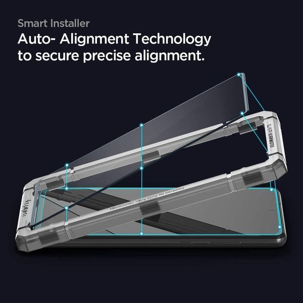 Захисне скло Spigen для Samsung Galaxy A72 Glas.tR AlignMaster Full Cover (1 шт.), Black (AGL02828) AGL02828 фото