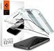 Защитное стекло Spigen для iPhone 15 Pro Max - EZ FIT GLAS.tR (2 шт), Black (AGL06873) AGL06873 фото 1