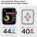 Чохол і ремінець Spigen для Apple Watch (44 mm) 6/SE/5/4 — Liquid Air Pro, Blue (ACS02225) ACS02225 фото 6