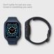 Чохол і ремінець Spigen для Apple Watch (44 mm) 6/SE/5/4 — Liquid Air Pro, Blue (ACS02225) ACS02225 фото 5