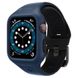 Чохол і ремінець Spigen для Apple Watch (44 mm) 6/SE/5/4 — Liquid Air Pro, Blue (ACS02225) ACS02225 фото 1