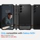 Чохол Spigen для Samsung Galaxy S23 Plus - Rugged Armor, Matte Black (ACS05665) ACS05665 фото 2