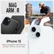 Чохол Spigen для iPhone 15 - Mag Armor (сумісний з MagSafe), Matte Black (ACS06815) ACS06815 фото 4