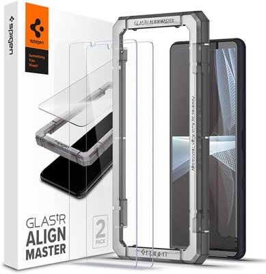 Захисне скло Spigen для Sony Xperia 10 III — Glas.tR AlignMaster (2 шт.) (AGL02894) AGL02894 фото