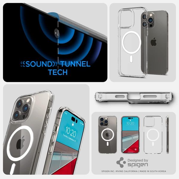 Чохол Spigen для iPhone 14 Pro Max - Ultra Hybrid MagSafe, White (ACS04825) ACS04825 фото