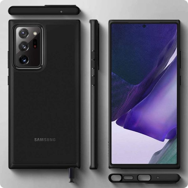 Чохол Spigen для Samsung Galaxy Note 20 Ultra (Пошкоджена упаковка) - Ultra Hybrid, Black (ACS01394) ACS01394 фото