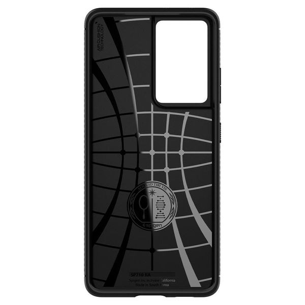 Чехол Spigen для Samsung Galaxy S21 Ultra - Rugged Armor, Black (ACS02349) ACS02349 фото