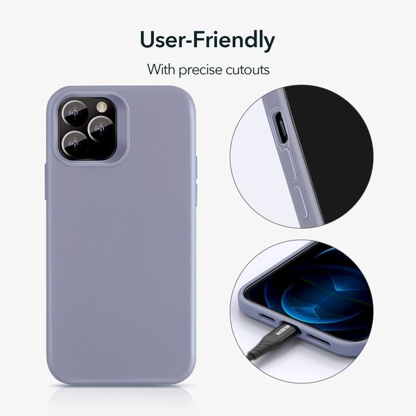 Чехол ESR для iPhone 12 Pro Max Cloud Soft (Yippee), Lavender Gray (3C01201360801) 122303 фото