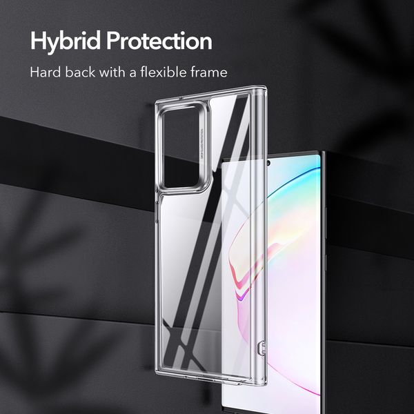Чохол ESR для Samsung Galaxy Note 20 Ultra Classic Hybrid, Clear bumper+Clear back (3C01200430101) 117507 фото