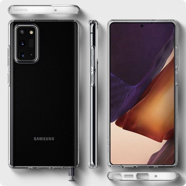 Чехол Spigen для Samsung Galaxy Note 20 (Витринный вариант) - Liquid Crystal, Crystal Clear (ACS01415) ACS01415 фото