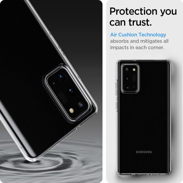 Чехол Spigen для Samsung Galaxy Note 20 (Витринный вариант) - Liquid Crystal, Crystal Clear (ACS01415) ACS01415 фото