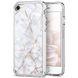 Чехол Spigen для iPhone SE 2022/ 2020/ 8/ 7, Ultra Hybrid 2 Marble, Carrara White (054CS24049) 054CS24049 фото 1