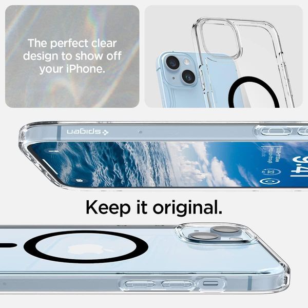 Чохол Spigen для iPhone 14 - Ultra Hybrid MagSafe, Black (ACS05049) ACS05049 фото